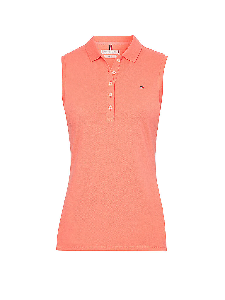 TOMMY HILFIGER Poloshirt Slim Fit pink | S